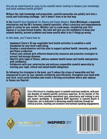 The Camelid Care Handbook for Alpaca & Llama Owners achterzijde