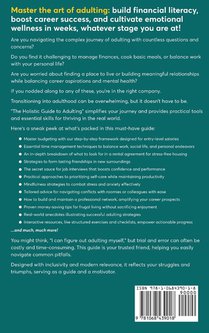 The Holistic Guide to Adulting achterzijde