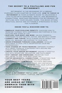 How to Thrive in Retirement achterzijde