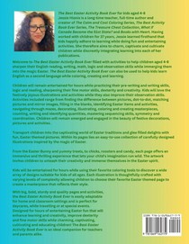 Best Easter Activity Book Ever (4 to 8 years) achterzijde