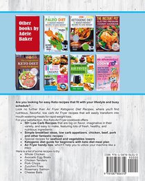 Air Fryer Ketogenic Diet Recipes achterzijde