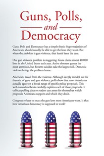 Guns, Polls, and Democracy achterzijde