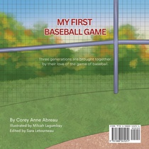 My First Baseball Game achterzijde