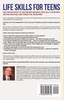 Life Skills For Teens achterzijde