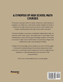 A Synopsis of High School Math Courses achterzijde