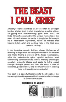 The Beast I Call Grief achterzijde