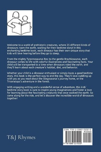 Dinosaurs under the Stars achterzijde