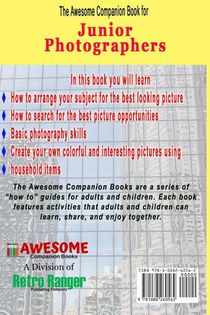 The Awesome Companion Book for Junior Photographers achterzijde