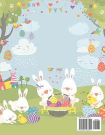 Easter Coloring Activity Books achterzijde