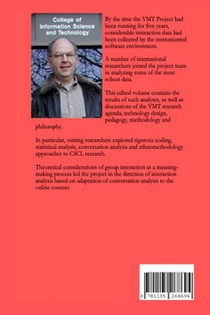 Studying Virtual Math Teams (pre-publication version) achterzijde