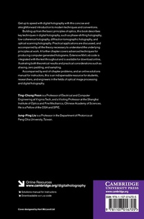 Introduction to Modern Digital Holography achterzijde