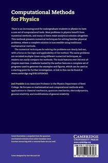 Computational Methods for Physics achterzijde