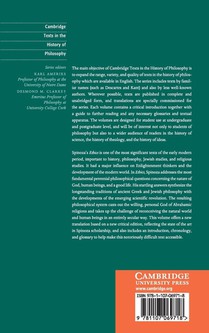 Spinoza: Ethics achterzijde