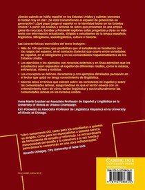 El Espanol de los Estados Unidos achterzijde