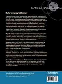 Saturn in the 21st Century achterzijde