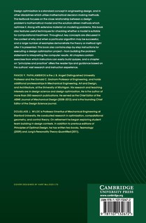 Principles of Optimal Design achterzijde