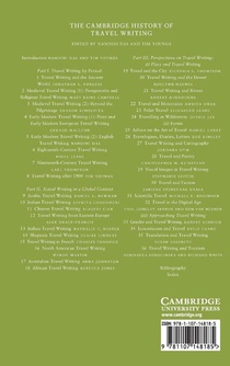 The Cambridge History of Travel Writing achterzijde