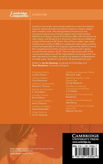 The Cambridge Companion to Catullus achterzijde