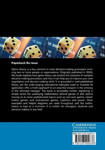 Decision Making Using Game Theory achterzijde