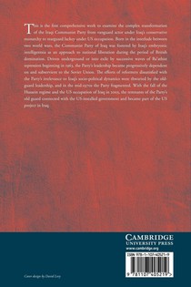 The Rise and Fall of the Communist Party of Iraq achterzijde