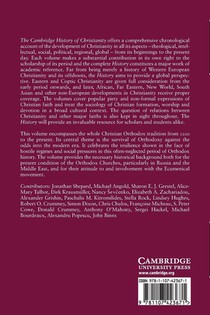 The Cambridge History of Christianity achterzijde
