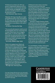 Behind the 1953 Coup in Iran achterzijde