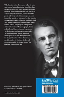 W. B. Yeats in Context achterzijde