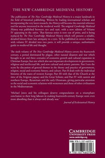 The New Cambridge Medieval History: Volume 6, c.1300-c.1415 achterzijde