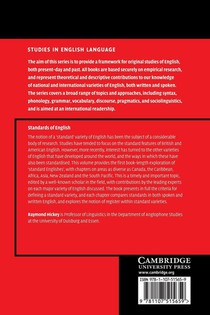 Standards of English achterzijde