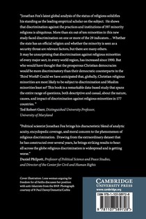 The Unfree Exercise of Religion achterzijde