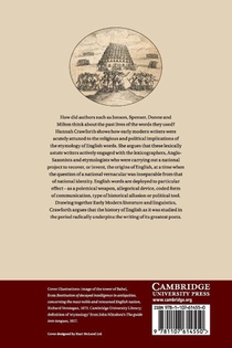 Etymology and the Invention of English in Early Modern Literature achterzijde