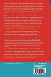 A Concise History of International Finance achterzijde