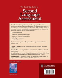 The Cambridge Guide to Second Language Assessment achterzijde