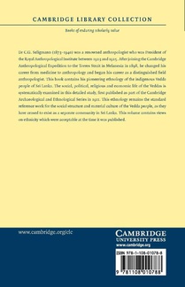 The Veddas achterzijde