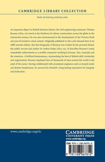 Life and Labours of Thomas Brassey achterzijde