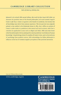 Auguste Comte and Positivism achterzijde