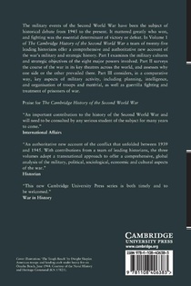 The Cambridge History of the Second World War: Volume 1, Fighting the War achterzijde