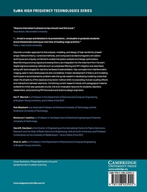 Phased Arrays for Radio Astronomy, Remote Sensing, and Satellite Communications achterzijde