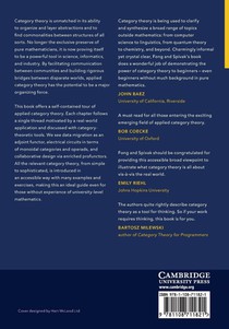 An Invitation to Applied Category Theory achterzijde