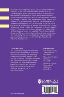 The Welfare State in East Asia achterzijde