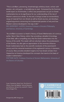 A New History of Greek Mathematics achterzijde
