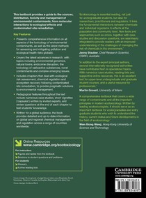 Ecotoxicology achterzijde