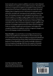 Beethoven's Symphonies Arranged for the Chamber achterzijde