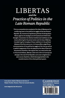 Libertas and the Practice of Politics in the Late Roman Republic achterzijde