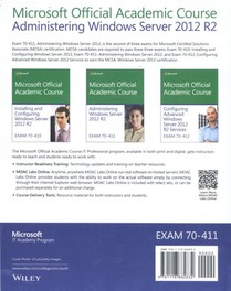 Administering Windows Server 2012 R2 Exam 70-411 achterzijde