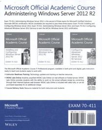 Administering Windows Server 2012 R2 Lab Manual achterzijde