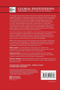 Feminist Strategies in International Governance achterzijde