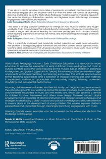 World Music Pedagogy, Volume I: Early Childhood Education achterzijde