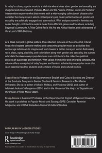 Popular Music and the Politics of Hope achterzijde