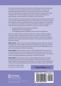 Poverty and Inclusion in Early Years Education achterzijde